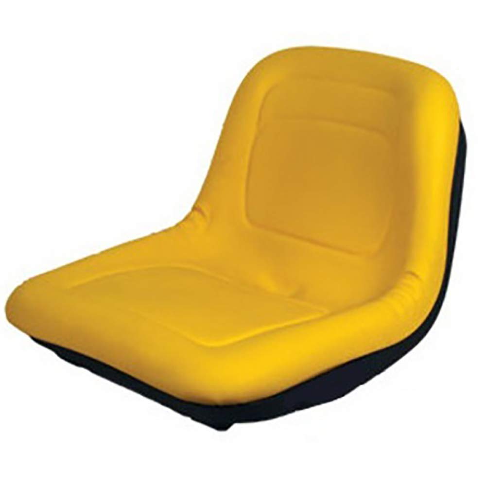 Yellow High Back Seat Fits John Deere LX172 LX173 LX176 LX178 LX186 LX188 AM115813