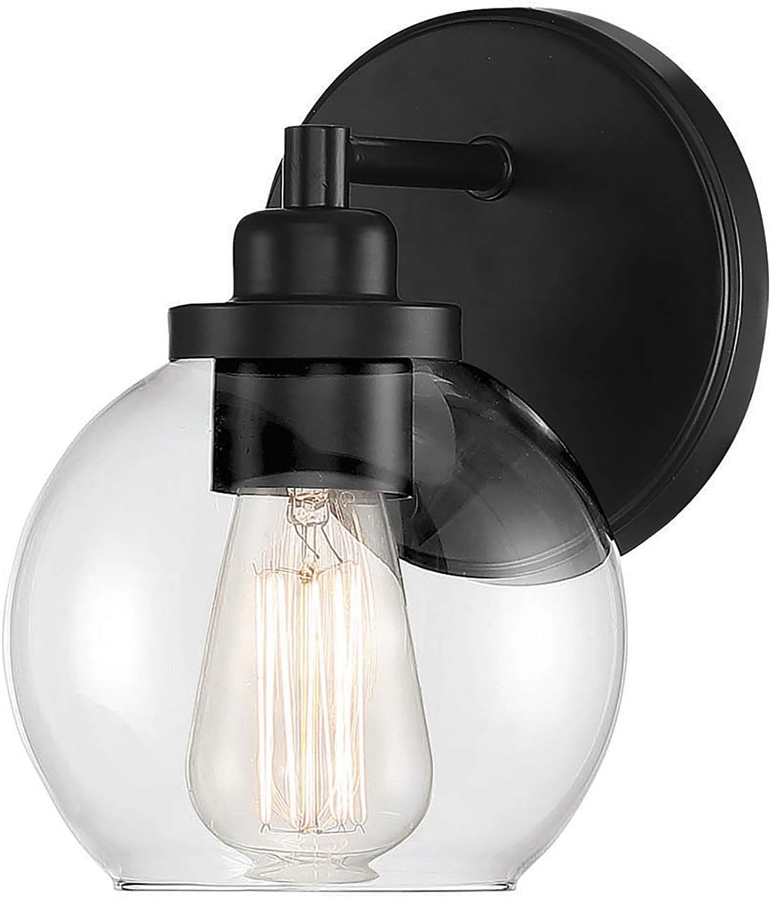 Savoy House 9-4050-1-322 Carson Warm Brass 1 Light Bath (6