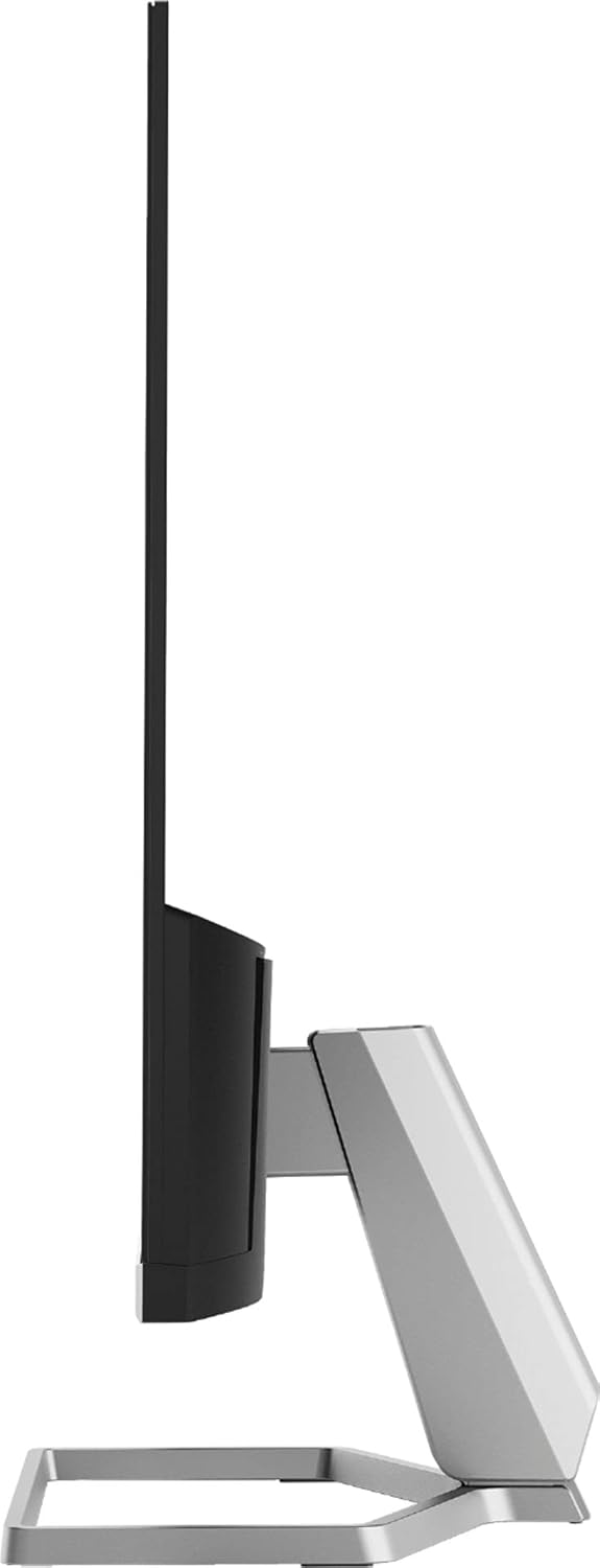 New_HP 24 Inch FHD 1080p IPS LED Anti-Glare Monitor, AMD FreeSync, 70Hz, 300 nits, HDMI & VGA Ports, Tilt (m24f) - Silver and Black (23.8 Inch)