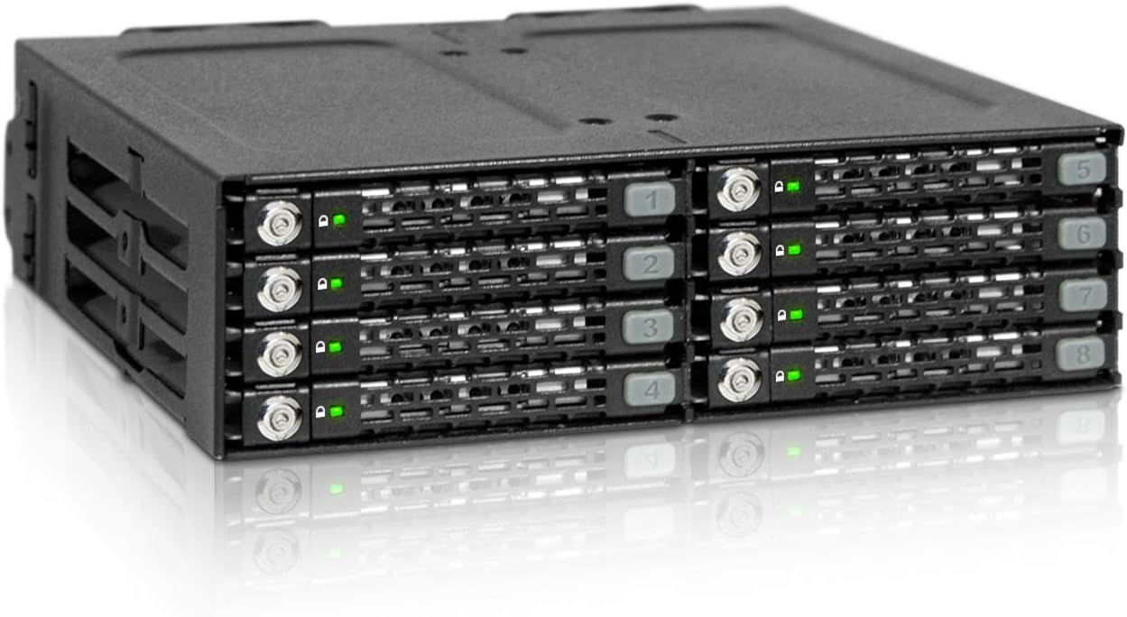 ICY DOCK MB998SK-B 8 Bay 2.5