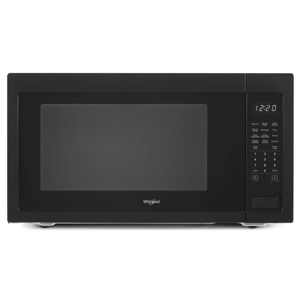 Whirlpool WMC50522HB 2.2 Cu. ft. Black Countertop Microwave