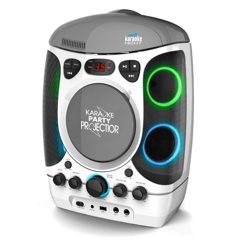 Karaoke Night CD+G Karaoke Machine with Lyric Projection