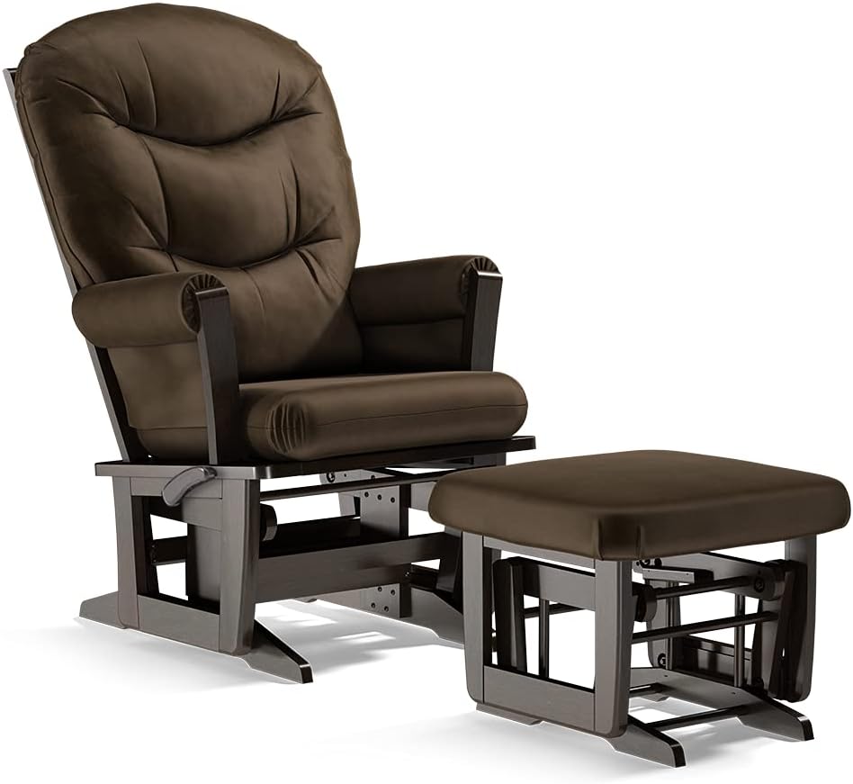 Dutailier Rachel 2768 Glider Multiposition-Lock Recline with Ottoman