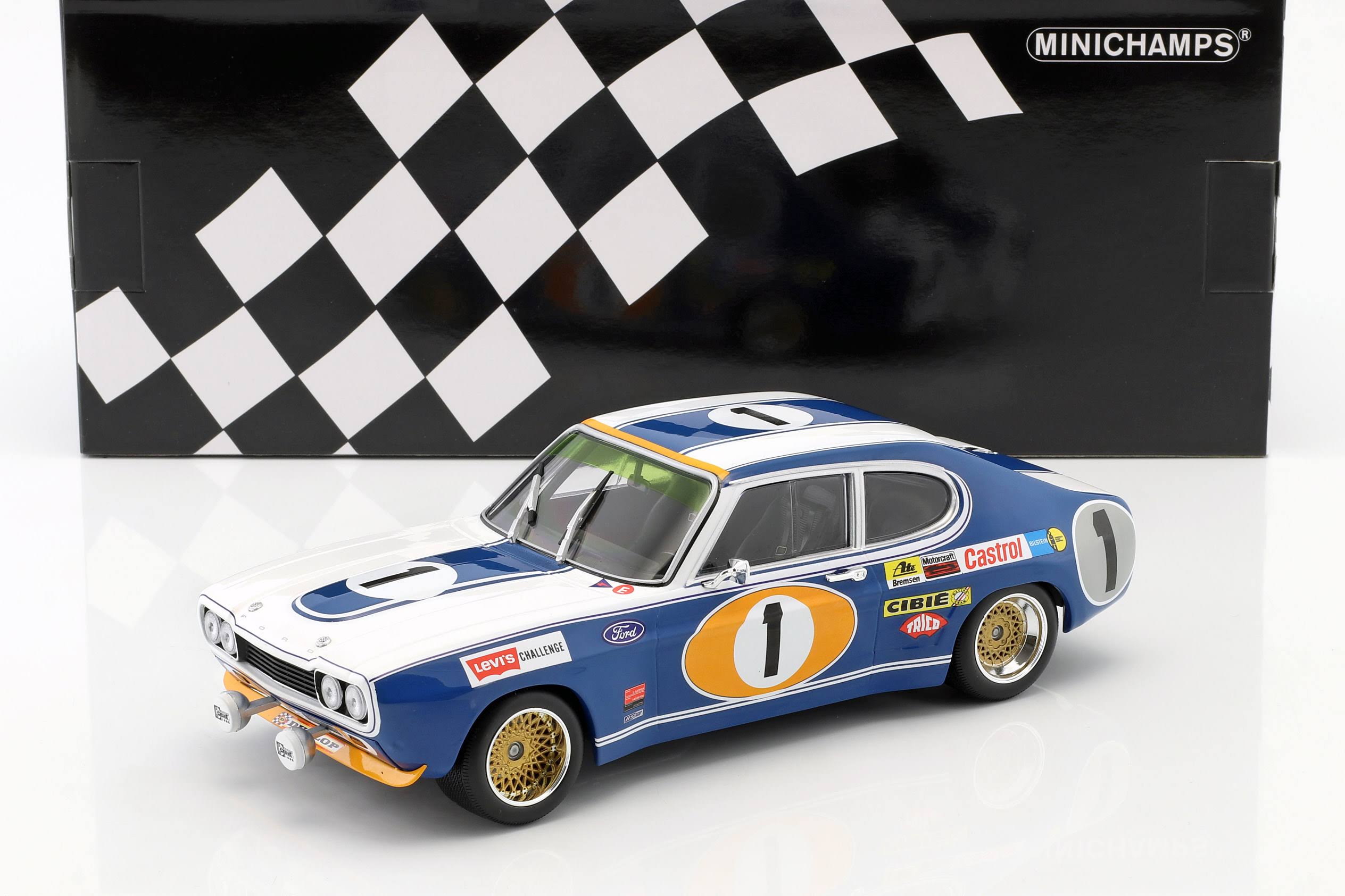 Ford Capri RS 2600 Ford Koln Glemser SOLER-ROIG 3rd Place 24H Spa 1972