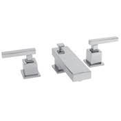 Newport Brass Cube 2 Widespread Lavatory Faucet Flat Black