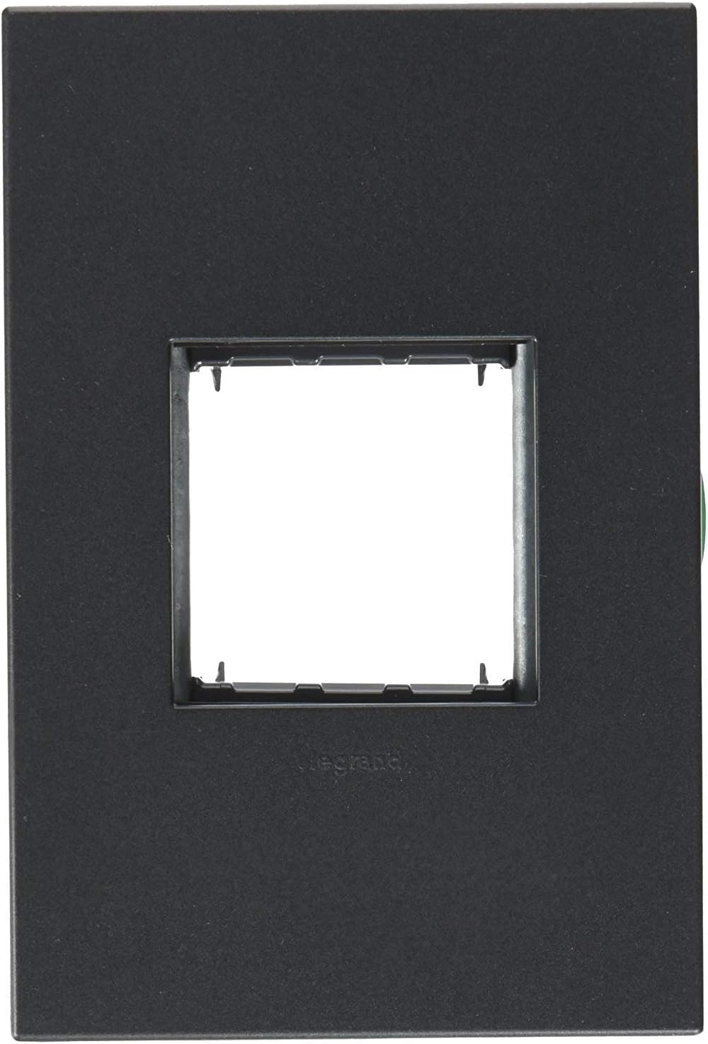 Legrand Adorne AWP1G2GR6 Adorne, 1 Gang, Graphite Wall Plate, 6 Pack Pack of 2