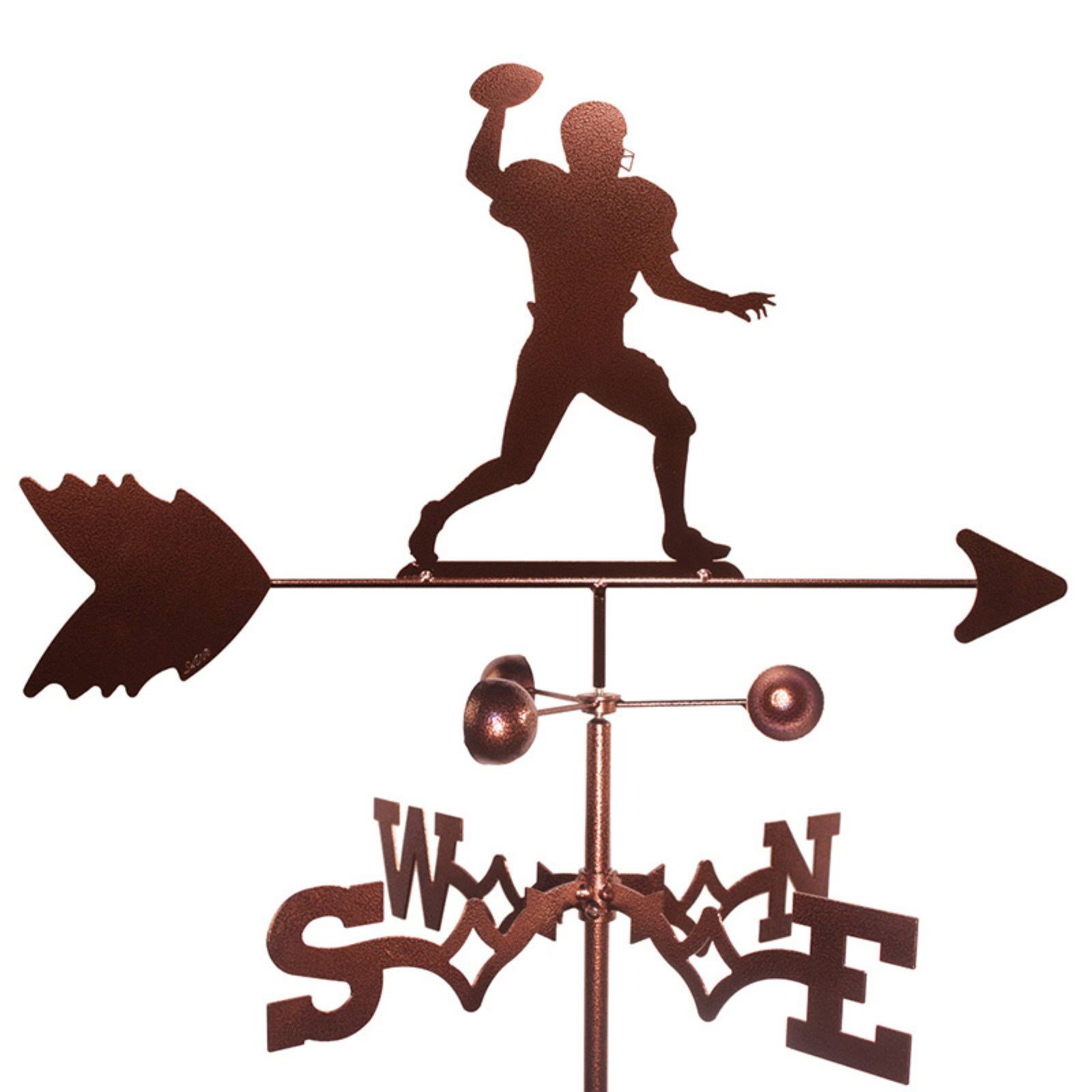 Swen Products Football Quarterback Weathervane