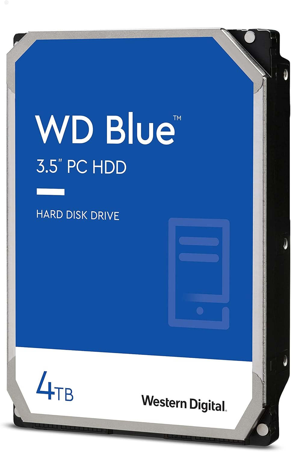 Western Digital 6TB WD Blue PC Hard Drive HDD - 5400 RPM, SATA 6 Gb/s, 256 MB Cache, 3.5