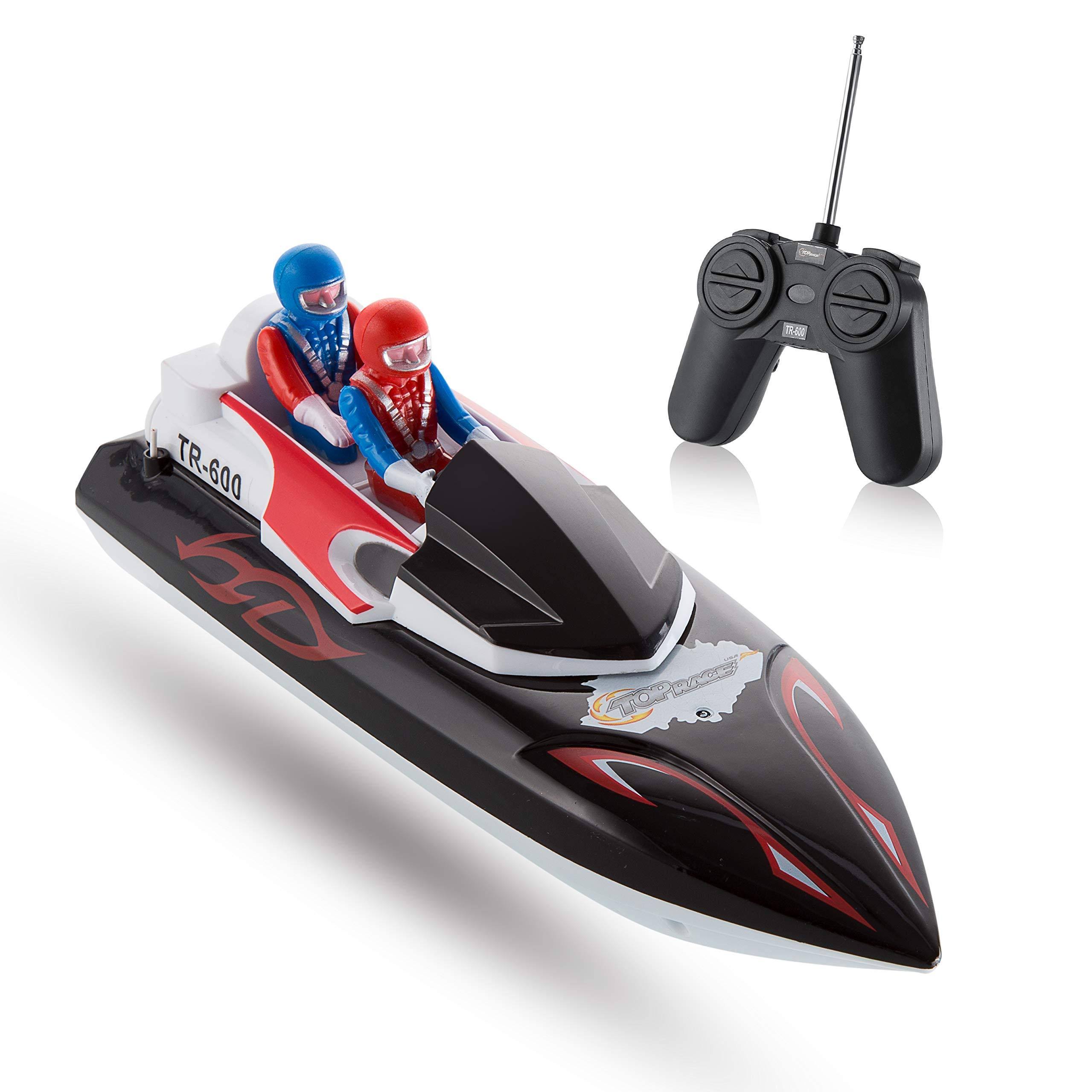 Top Race Remote Control Boat for Beginners My First Little RC Boat for Kids. TR-600