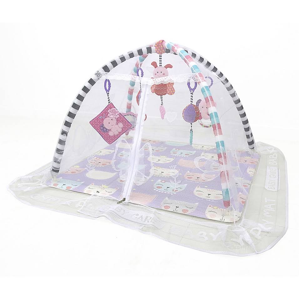 Baby Care Cat Activity Gym in Blue