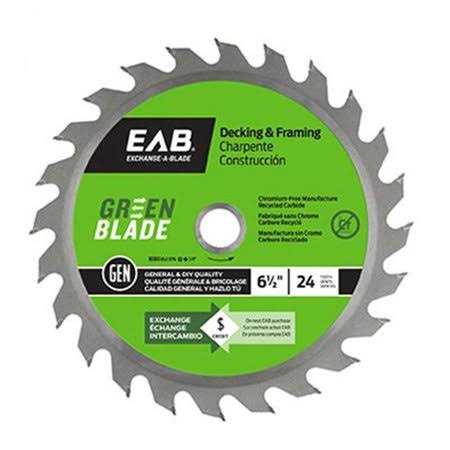 EAB Tool USA 257313 6.5 in. x 24 Tooth Circular Saw Blade Pack of 10