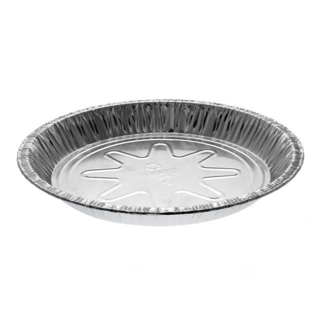 Pactiv Y20940 R3JC 9 in. Aluminum Pie Plate Medium - Case of 400
