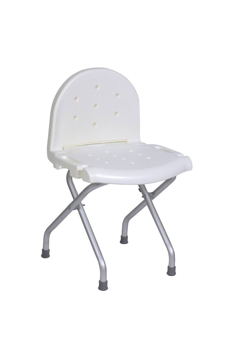 Invacare Folding Shower Chair with Back