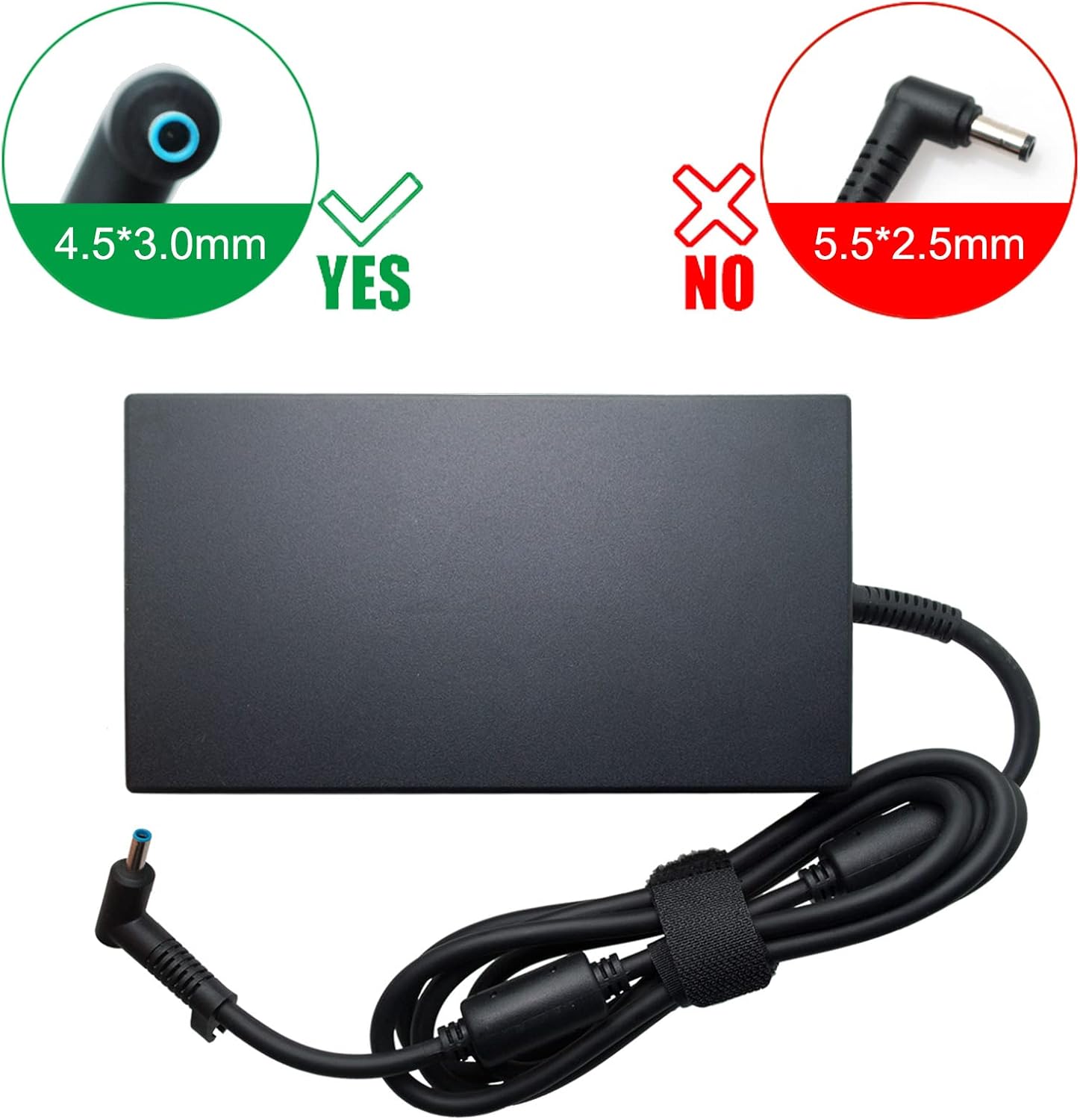 200W 19.5V 10.3A Charger TPN-DA10 L00818-850 ADP-200HB B Laptop AC Adapter Compatible with Omen 15 17 zbook 15 17 Pavilion Gaming 15 17 Envy 15 2020 Laptop Charger 15-dh0005la TPN-LA21 TPN-LA20 Pack of 2