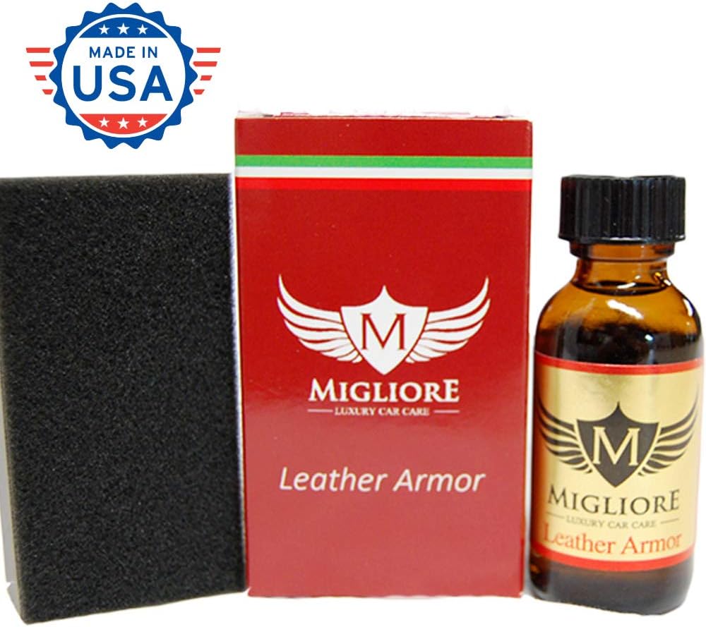 Migliore Leather Armor: Extreme Protection Leather Coating and Sealant Pack of 2