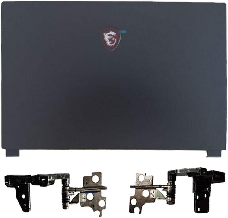 Laptop Replacement Parts Fit MSI GL65 (MS-16U1) (MS-16U4) GE65 LCD Top Cover Case and Screen Hinges