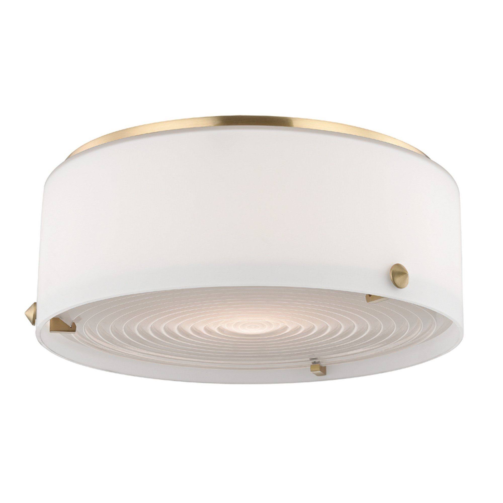 Hudson Valley - 9010-SB - LED Flush Mount - Blackwell - Satin Brass