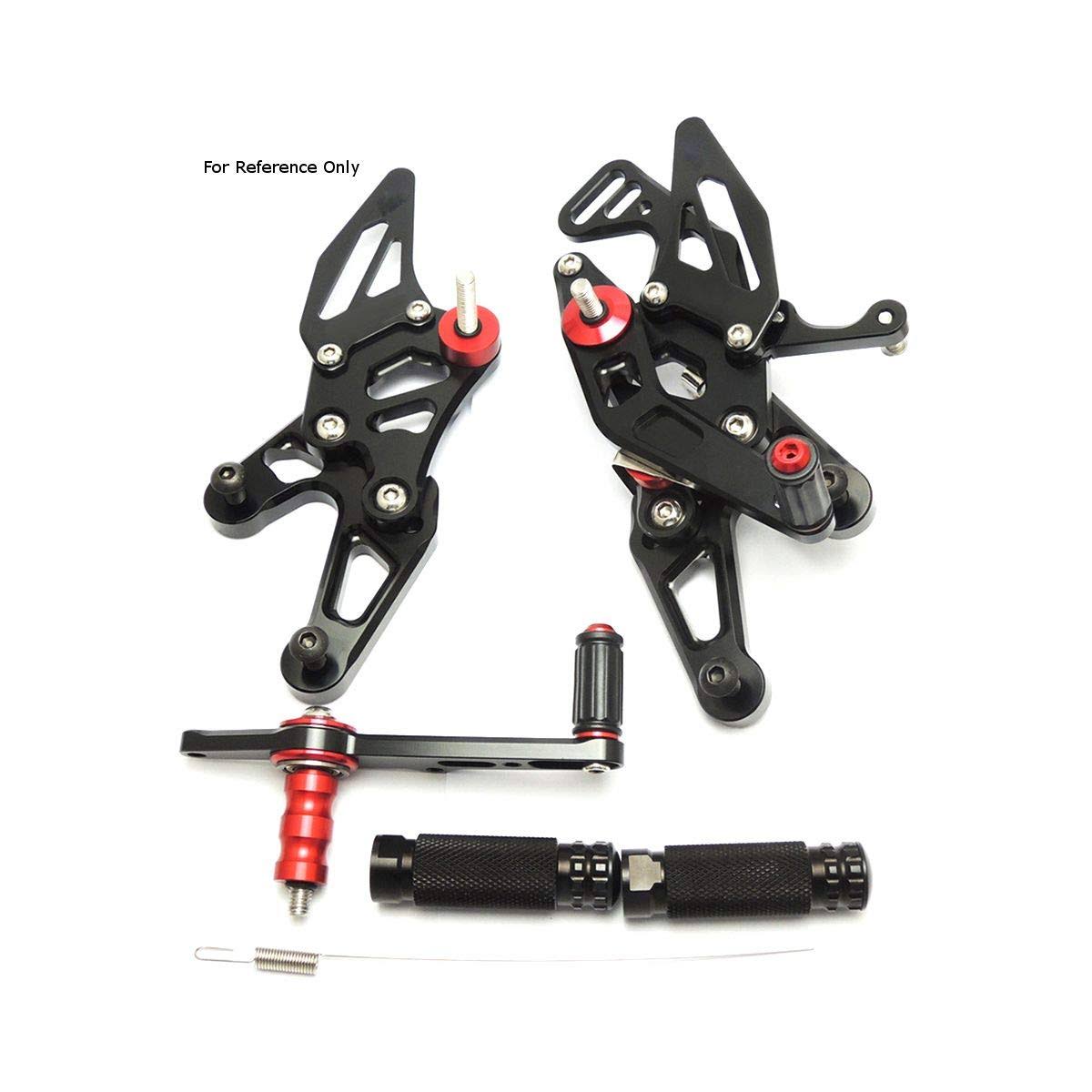 Hotbodies Racing 61501-2500 Black MGP Rear Set (suz. GSX-S 750 (2016-1