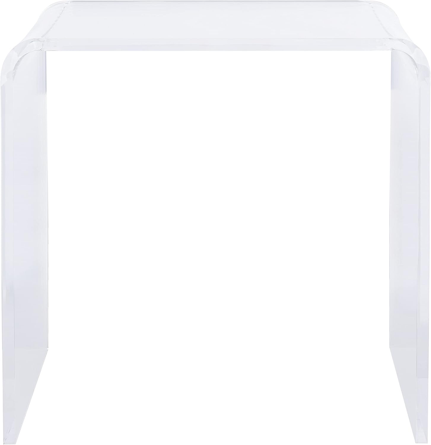 Safavieh Home Collection Pryor Clear Acrylic Side Table (Fully Assembled) ACC8000A