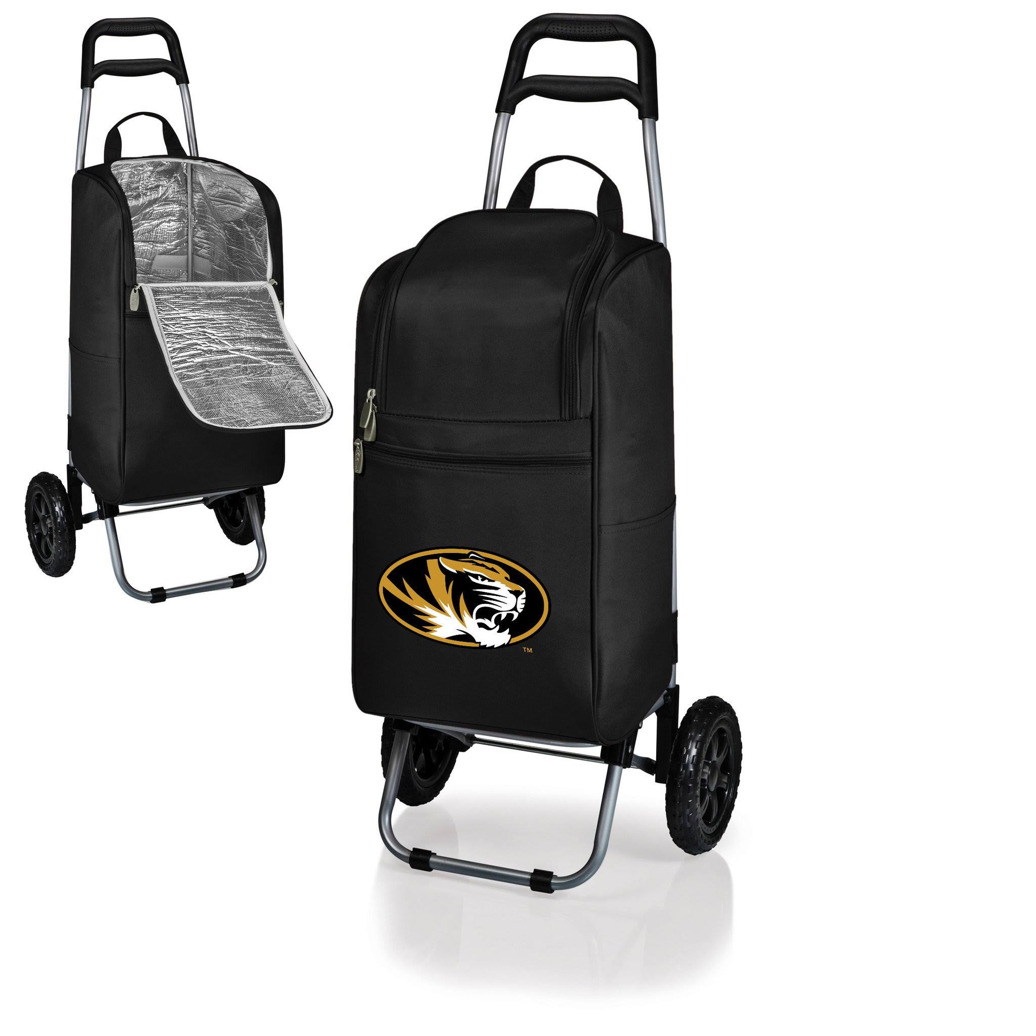 Black Missouri Tigers Cart Cooler
