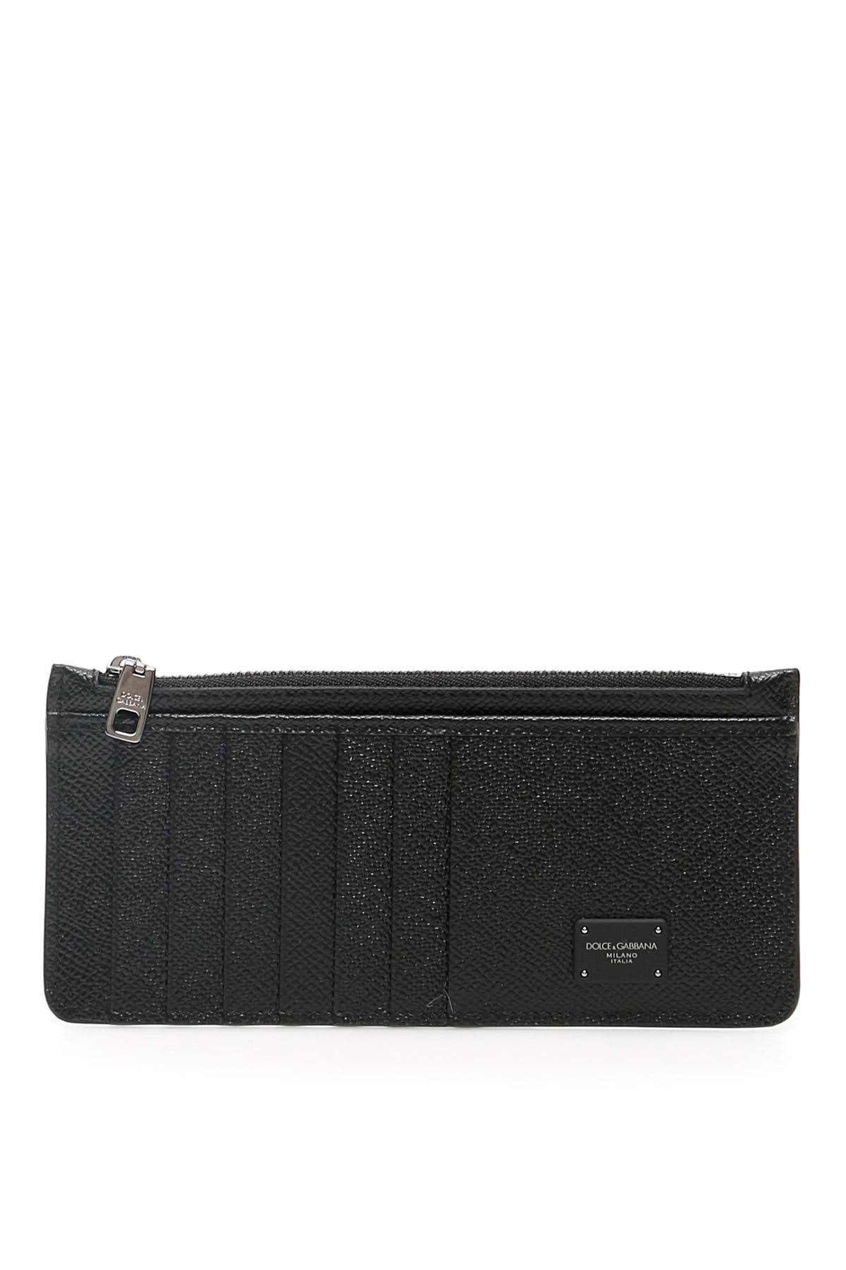 Dolce u0026 Gabbana Cardholder Pouch - Black - Wallets