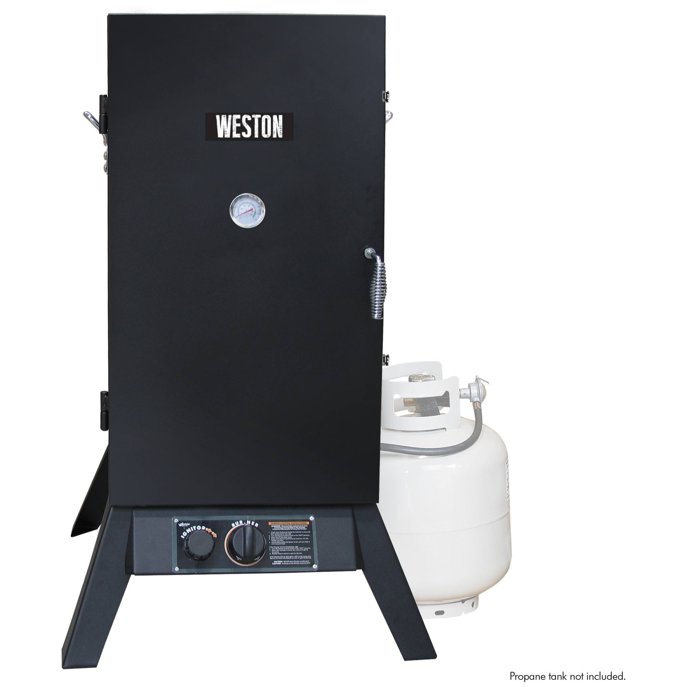 Weston 41-0701-W Powder-Steel Gas Smoker - 2638W - Black