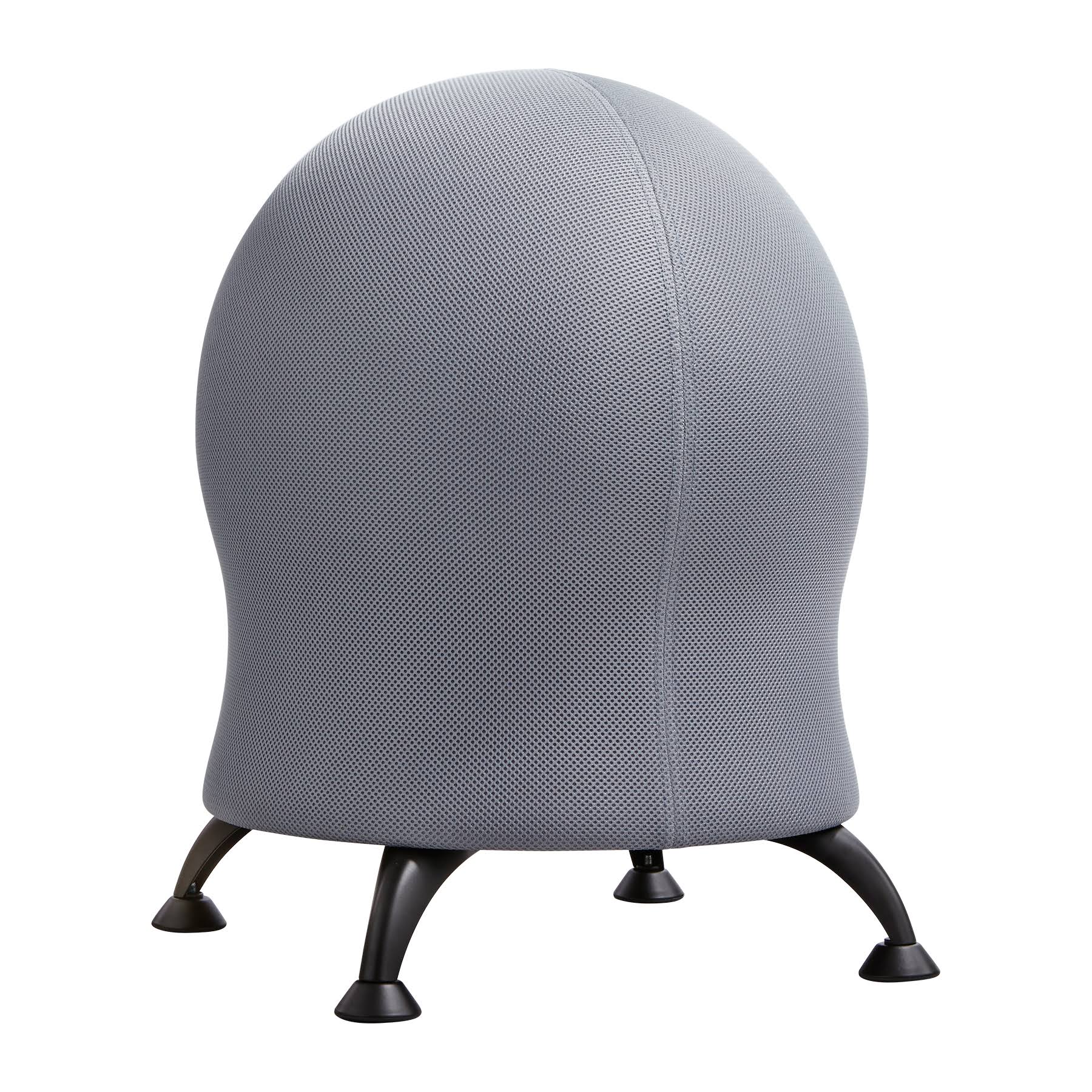 Safco Zenergy Ball Chair - Gray with Black Legs