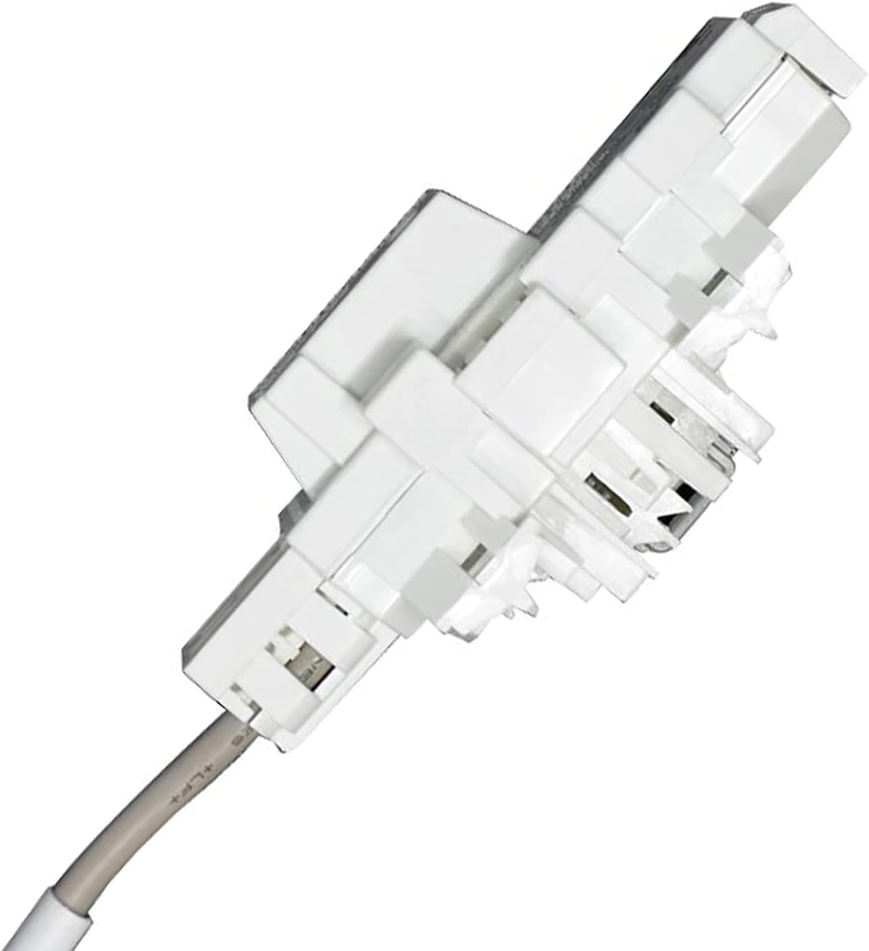 NEW OEM Produced for Whirlpool W10619844 Washer Lid Lock Latch by OEM Mania Replacement Part - W10059230 8563937 PS11756782 WPW10619844VP AP6023438-1 YEAR WARRANTY Pack of 2