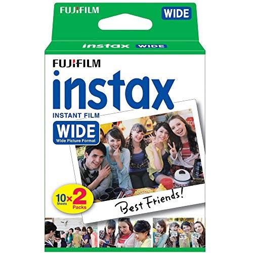 Fujifilm 16026642 Instax Wide Film Twin Pack Multi