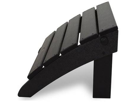 POLYWOOD Classic Adirondack Ottoman - Sunset Red