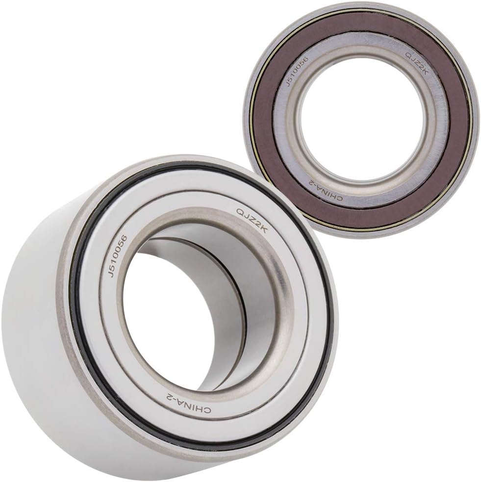 [2-Pack] 510056 - FRONT Wheel Hub Bearing Compatible with [Ford] 2018-2019 EcoSport [FWD Models ONLY], 2000-2011 Focus, 2011-2013, 2019 Fiesta, 2014-2018 Fiesta ST [Rear Fit Only], 2011-2014 Mazda 2