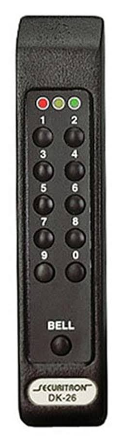 Securitron DK-26 Keypad and Controller - Black anodyzed