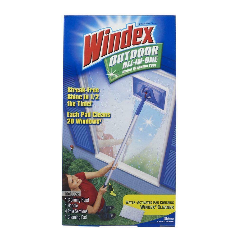 Windex Outdoor All-in-One Glass Cleaning Tool Kit (6-Pack)