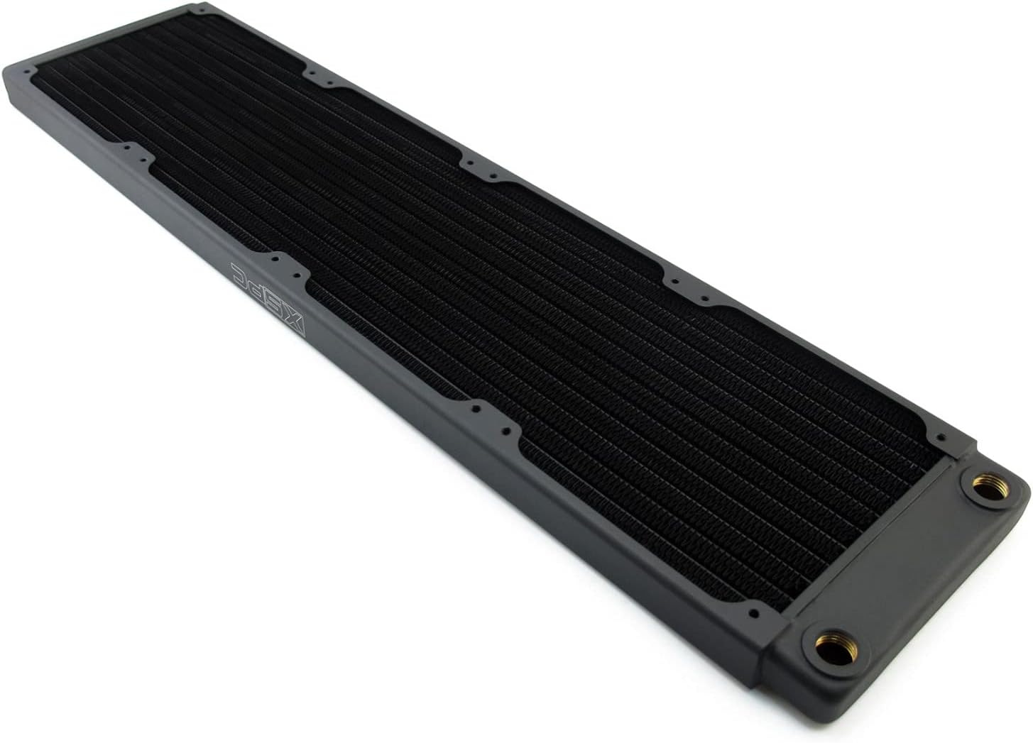 XSPC TX480 Ultra Thin Radiator, 120mm x 4, Quad Fan, Black