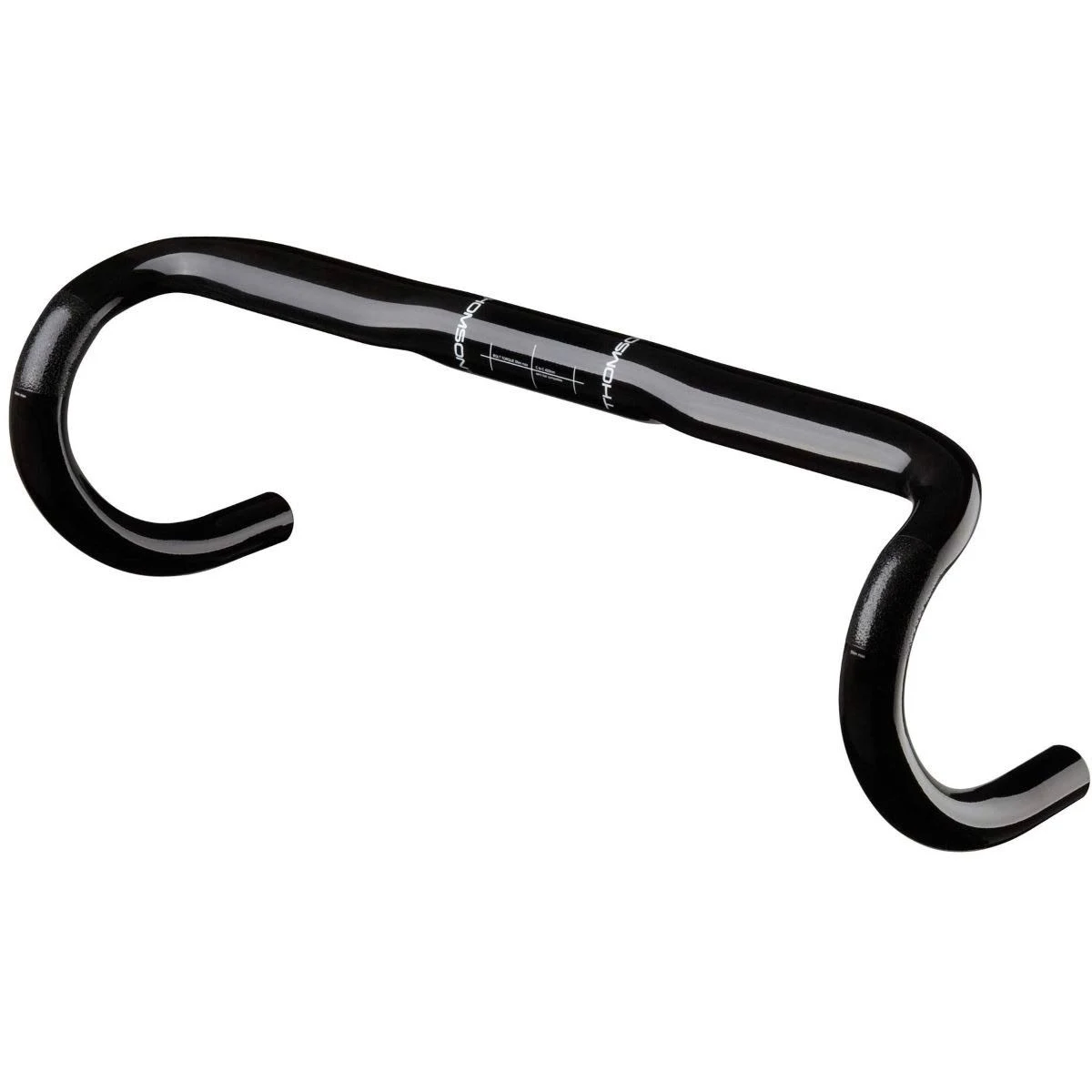 Thomson Carbon Road Bar 46cm Black Drop Handlebars