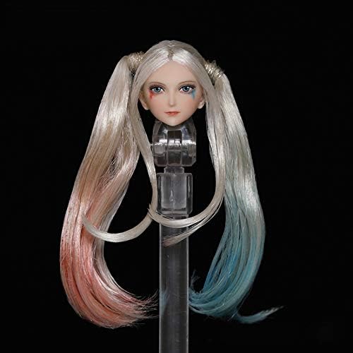 Lmzauet 1/12 Scale Female Figure Custom Head Sculpt for 6