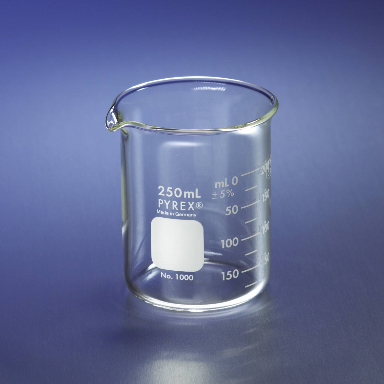 Pyrex Griffin Low Form Borosilicate Beakers - 30 ml - Pack of 12