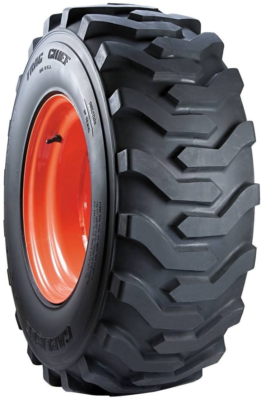 Carlisle Trac Chief Skid Steer Tire, Black