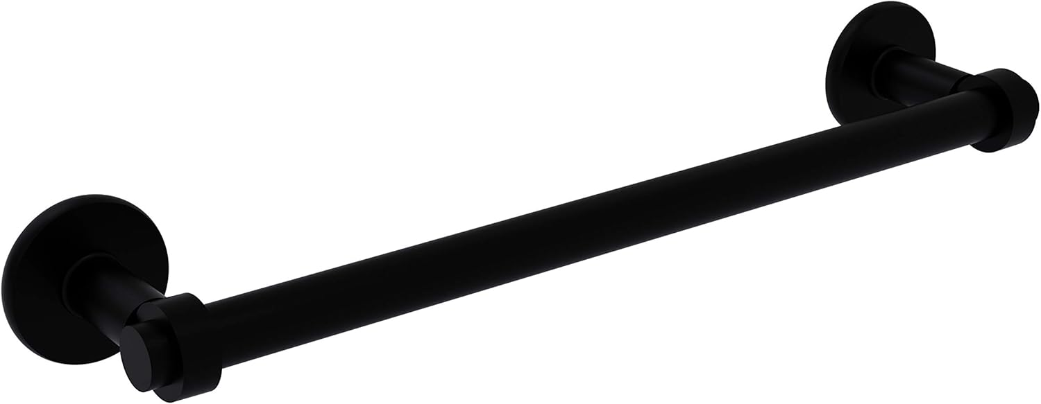 Allied Brass 2051/36 Continental Collection 36 Inch Towel Bar, Matte Black