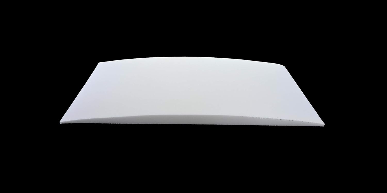 Curve-Soft Gentle Mattress Sag Support Insert for Minor sag| Mattress Saver| Extend The Life of Your Mattress | Soft Plush Certified Pure Foam| Made in USA Pack of 2