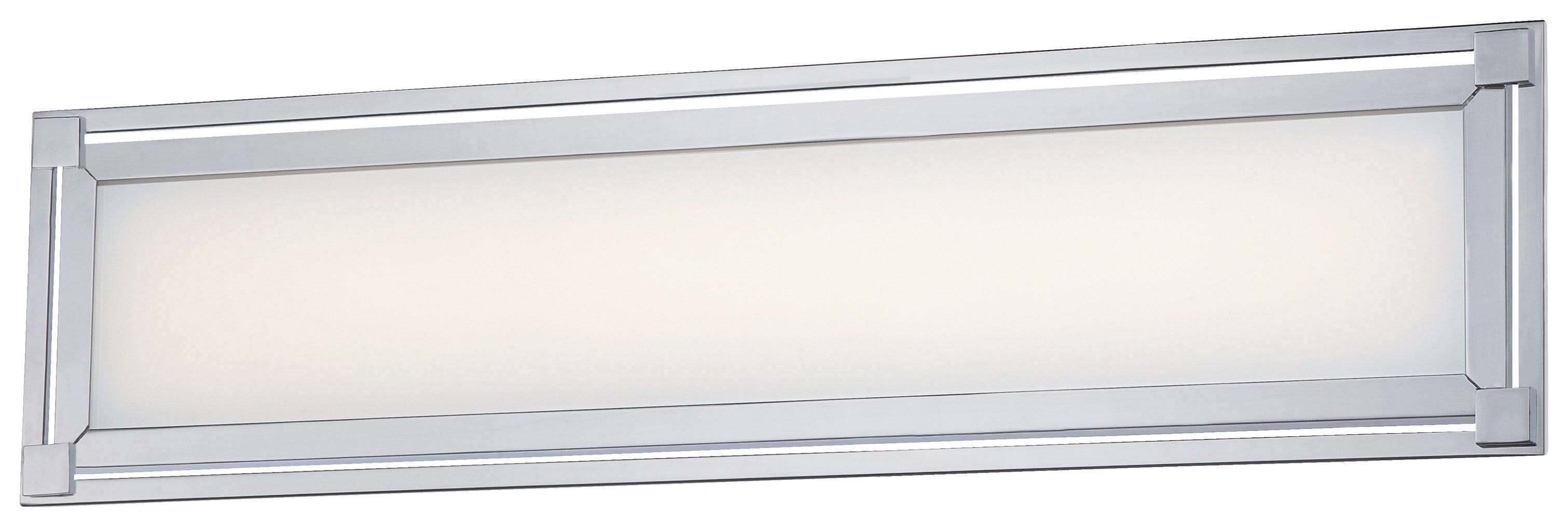 George Kovacs P1163-077-l - Framed LED Bath, Chrome
