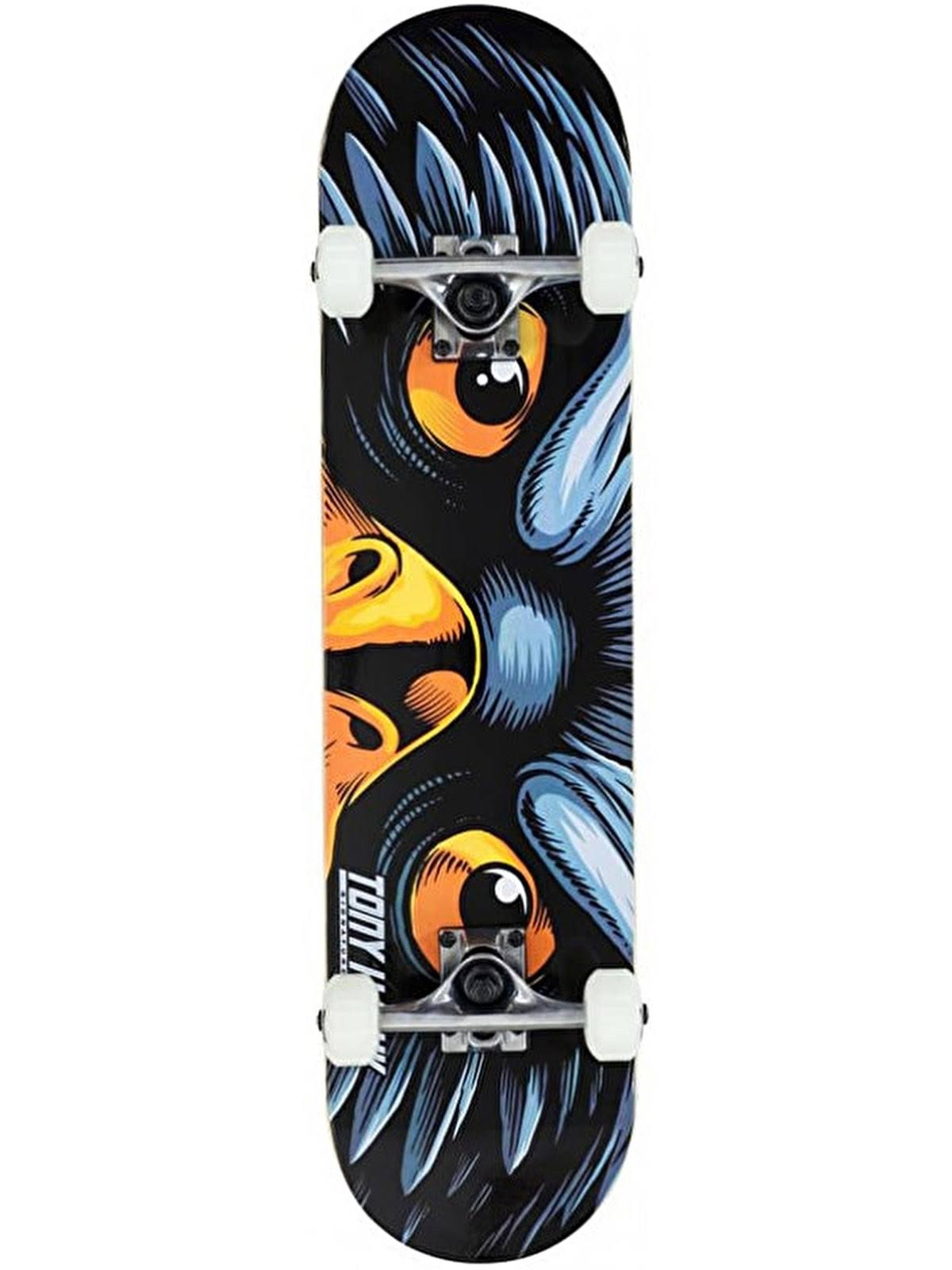 Tony Hawk Signature Series Black Eye of The Hawk Skateboard Complete