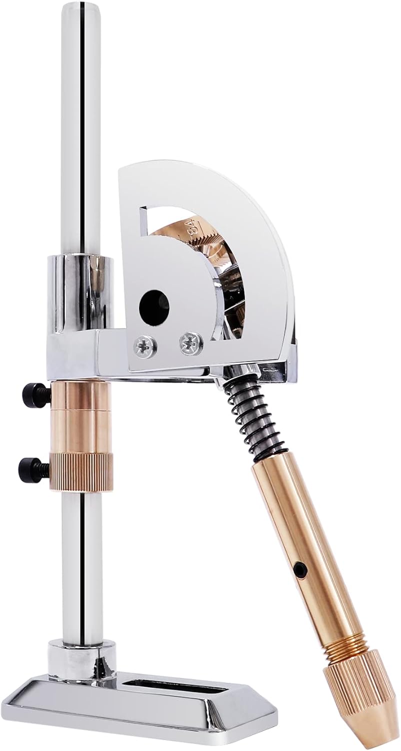 MXBAOHENG Jade Faceting Machine Gem Grinding Faceted Manipulator Jewel Angle Polisher Height Adjustable (96 scale)