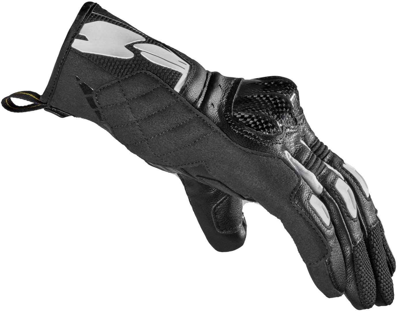 Spidi G-Carbon Gloves Black-White L