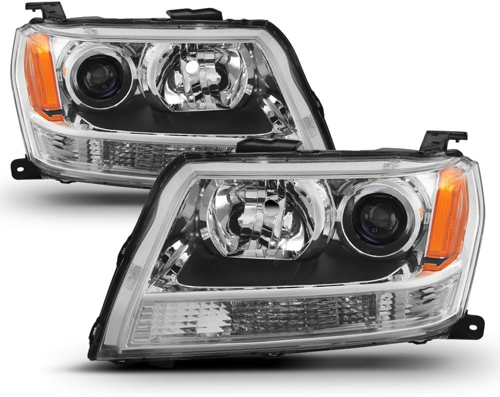 ACANII - For 2006 2007 2008 Suzuki Grand Vitara Headlights Headlamps Aftermarket Driver + Passenger Side