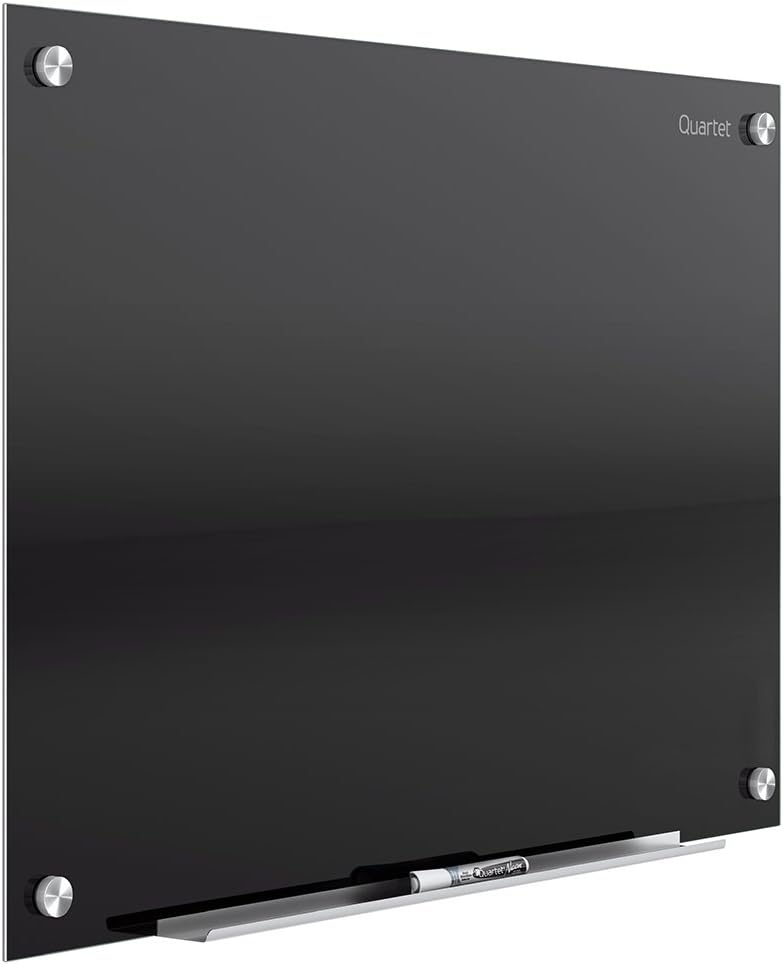 Quartet Glass Whiteboard, Magnetic Dry Erase White Board, 8' x 4', White Surface, Infinity (G9648W-A)