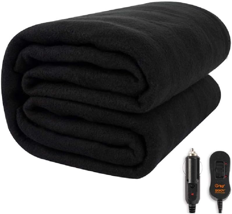 Sojoy Heated Smart Multifunctional Travel Electric Blanket with High/Low Temp Control (57