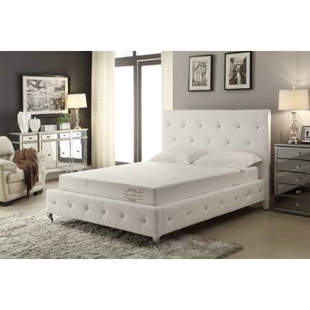 AC Pacific Aloe Vera 8 inch Memory Foam Mattress, Queen