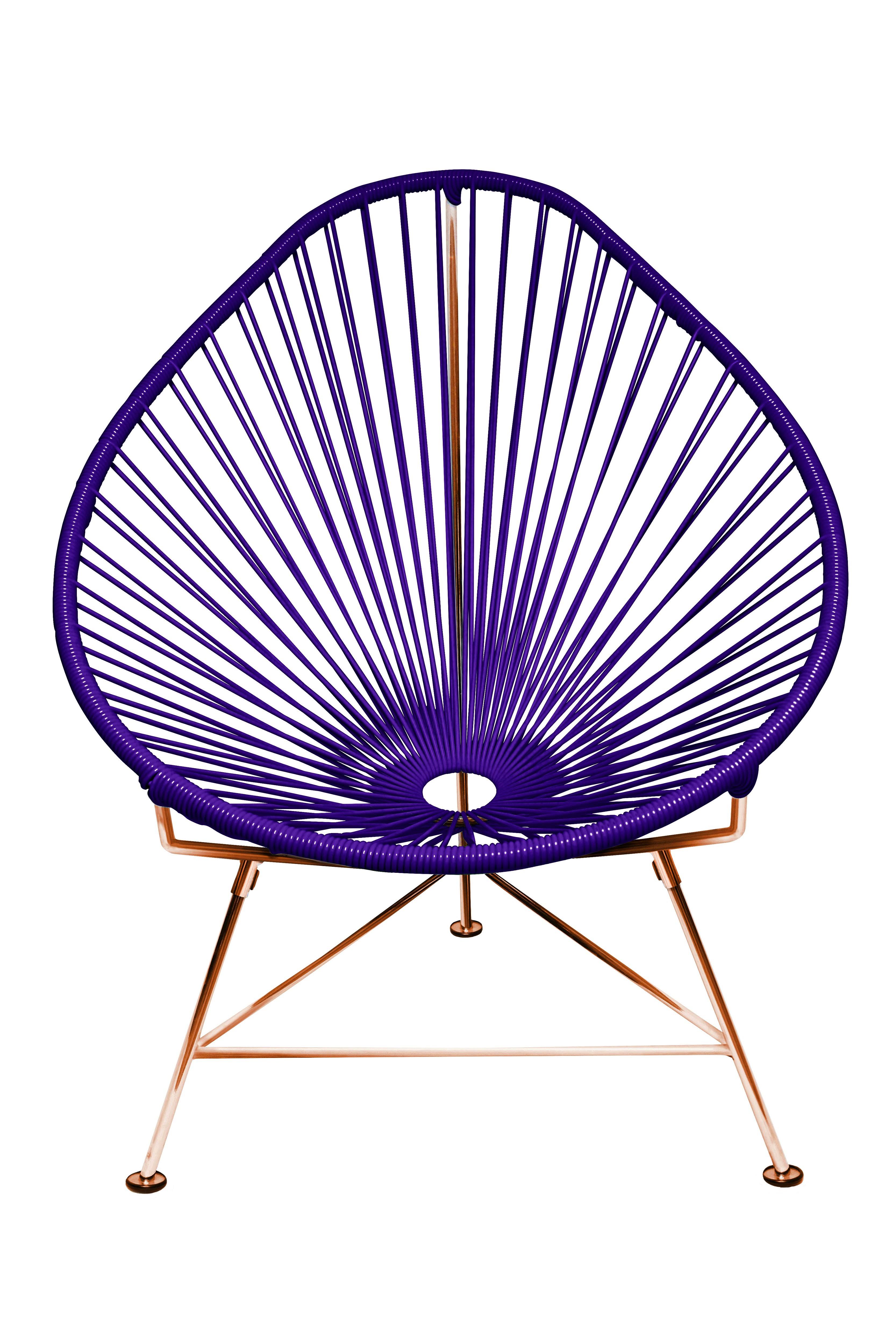 Innit Designs Junior Acapulco Chair | Copper/purple