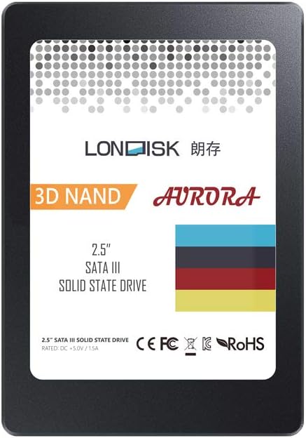 LONDISK 480GB SSD 2.5 Inch Solid State Drive Internal SSD Hard Drive SATA 3 SSD for Computer/Laptop/Desktop/Game Playing(480GB SSD Drive) Pack of 2